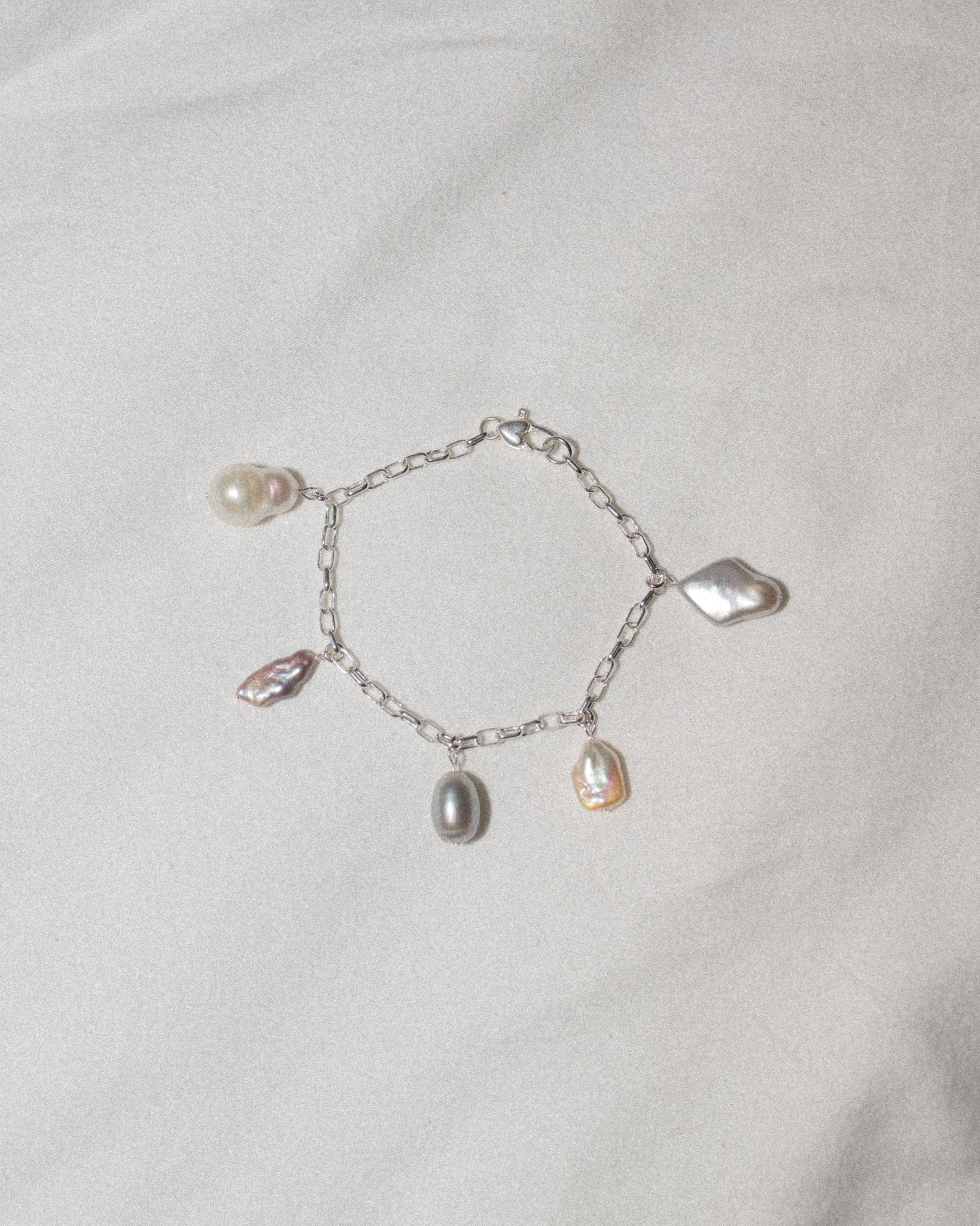 Peach Farm Charm Bracelet