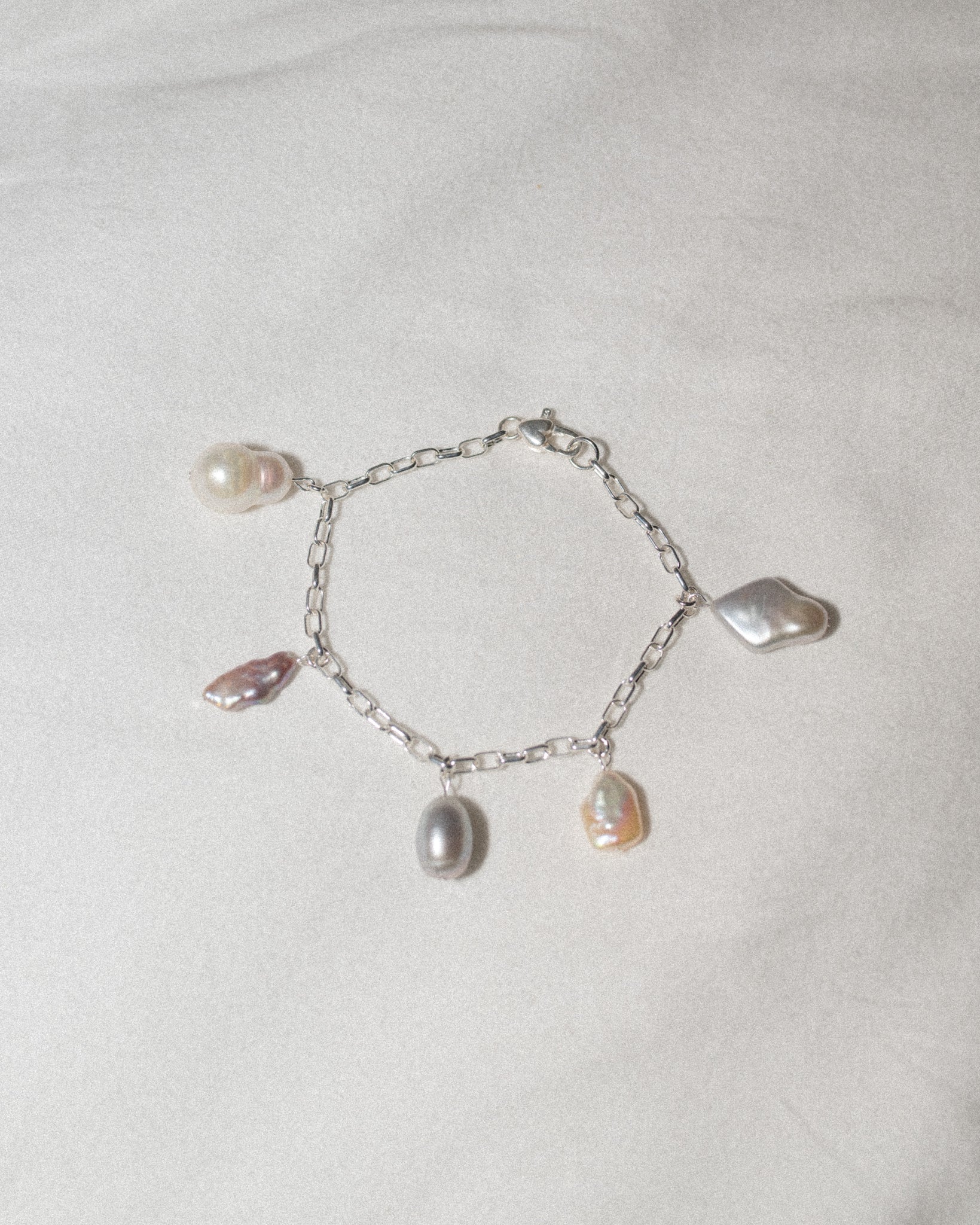 Peach Farm Charm Bracelet