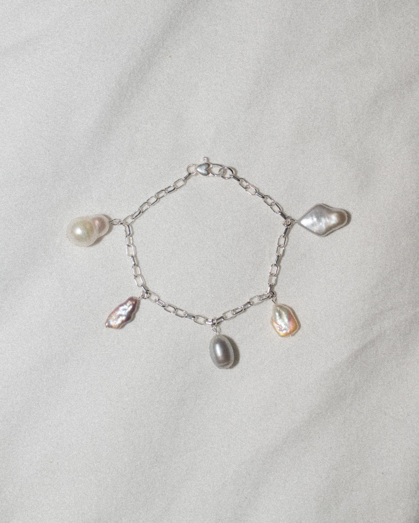 Peach Farm Charm Bracelet